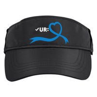 Colon Cancer Month Check Your Colon Colonoscopy Adult Drive Performance Visor