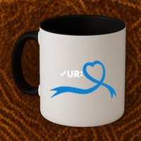 Colon Cancer Month Check Your Colon Colonoscopy Mug