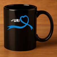 Colon Cancer Month Check Your Colon Colonoscopy 11oz C Handle Ceramic Mug