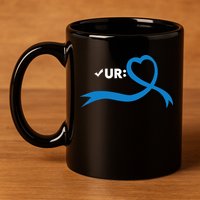 Colon Cancer Month Check Your Colon Colonoscopy 11oz C Handle Ceramic Mug