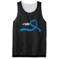 Colon Cancer Month Check Your Colon Colonoscopy Mesh Reversible Basketball Jersey Tank