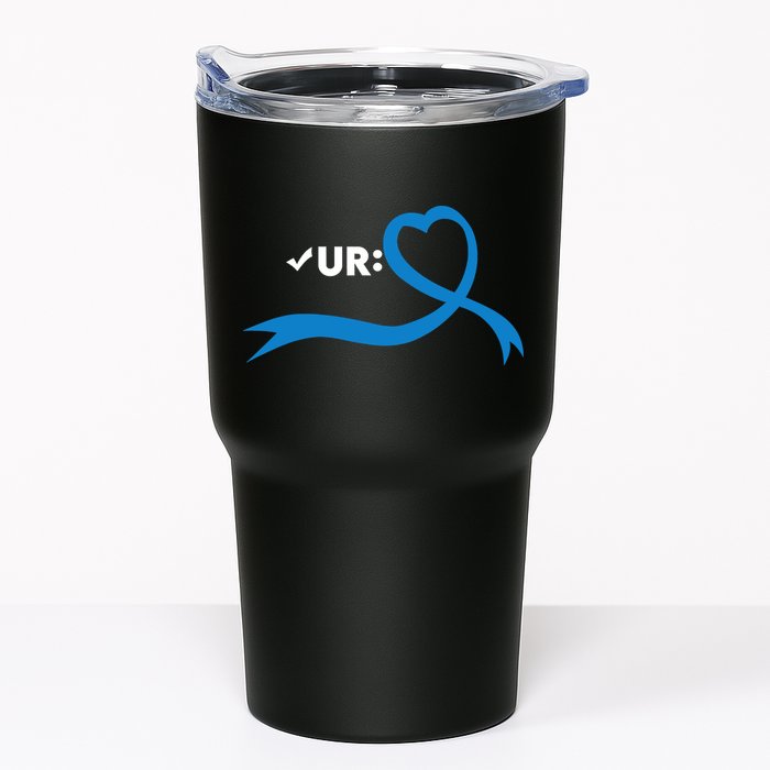 Colon Cancer Month Check Your Colon Colonoscopy Tumbler