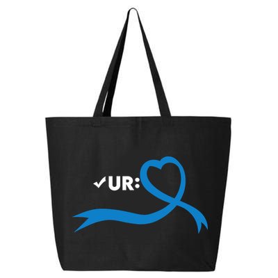 Colon Cancer Month Check Your Colon Colonoscopy 25L Jumbo Tote