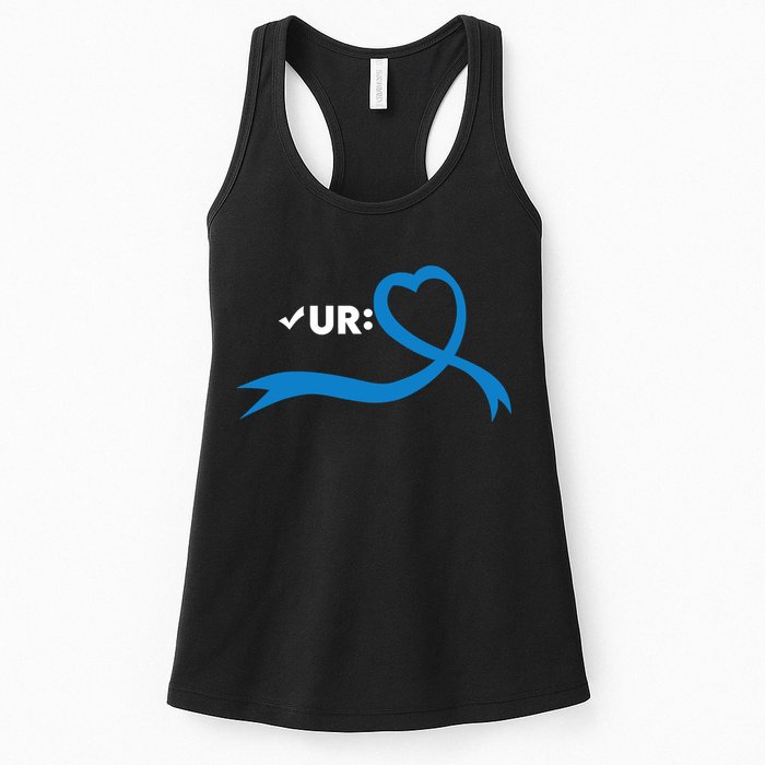 Colon Cancer Month Check Your Colon Colonoscopy Womens Tank Top