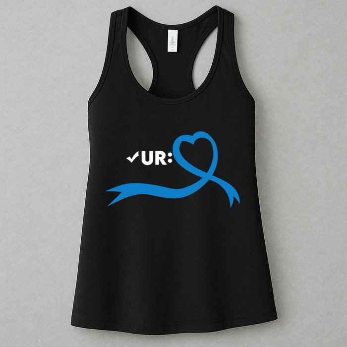 Colon Cancer Month Check Your Colon Colonoscopy Womens Tank Top