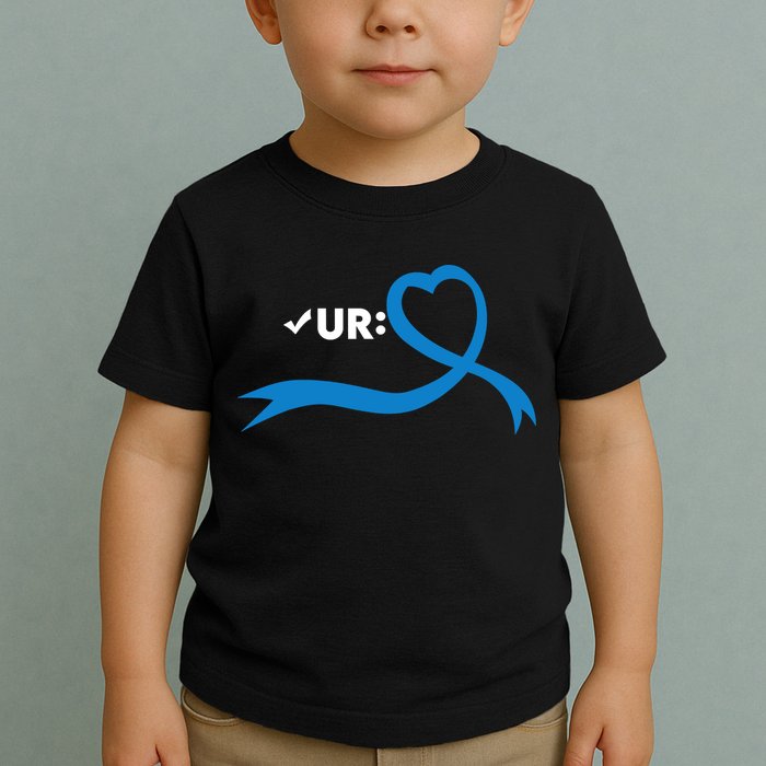 Colon Cancer Month Check Your Colon Colonoscopy Toddler T-Shirt
