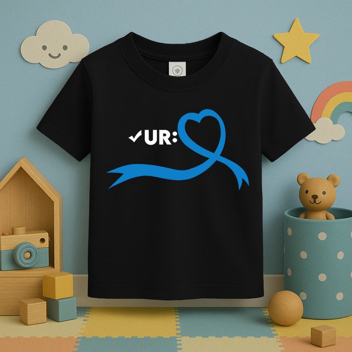 Colon Cancer Month Check Your Colon Colonoscopy Toddler T-Shirt