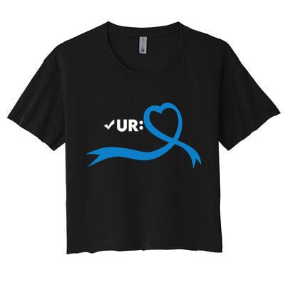 Colon Cancer Month Check Your Colon Colonoscopy Crop Top