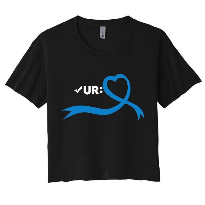 Colon Cancer Month Check Your Colon Colonoscopy Crop Top
