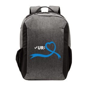 Colon Cancer Month Check Your Colon Colonoscopy Vector Backpack