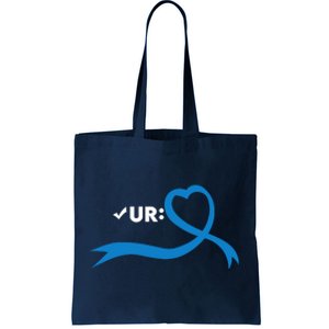 Colon Cancer Month Check Your Colon Colonoscopy Tote Bag