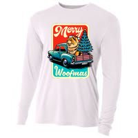 Chow Chow Merry Christmas Tree Truck Dog Xmas Woofmas Cooling Performance Long Sleeve Crew