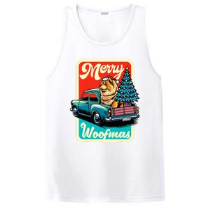 Chow Chow Merry Christmas Tree Truck Dog Xmas Woofmas PosiCharge Competitor Tank