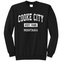 Cooke City Montana Mt Vintage Sports Established Sweatshirt