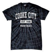 Cooke City Montana Mt Vintage Sports Established Tie-Dye T-Shirt