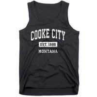 Cooke City Montana Mt Vintage Sports Established Tank Top