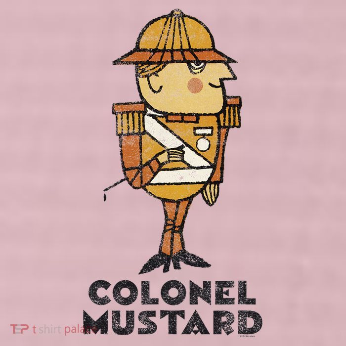 Clue Colonel Mustard Retro Poster 25L Jumbo Tote