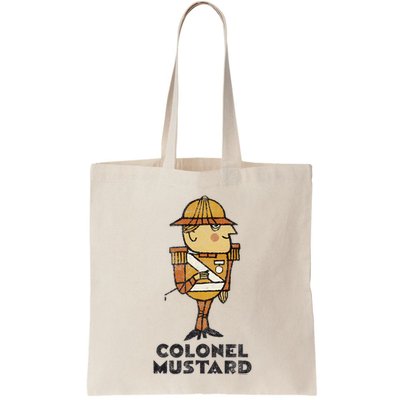 Clue Colonel Mustard Retro Poster Bag