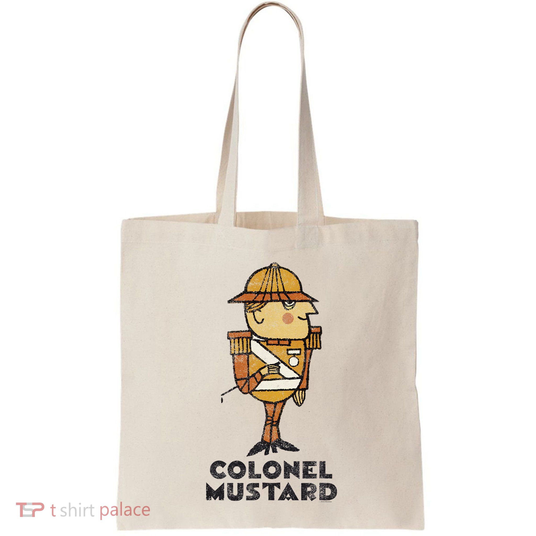Clue Colonel Mustard Retro Poster Bag