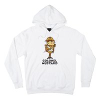 Clue Colonel Mustard Retro Poster Hoodie