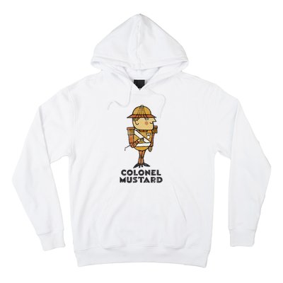 Clue Colonel Mustard Retro Poster Hoodie