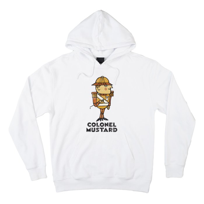 Clue Colonel Mustard Retro Poster Hoodie