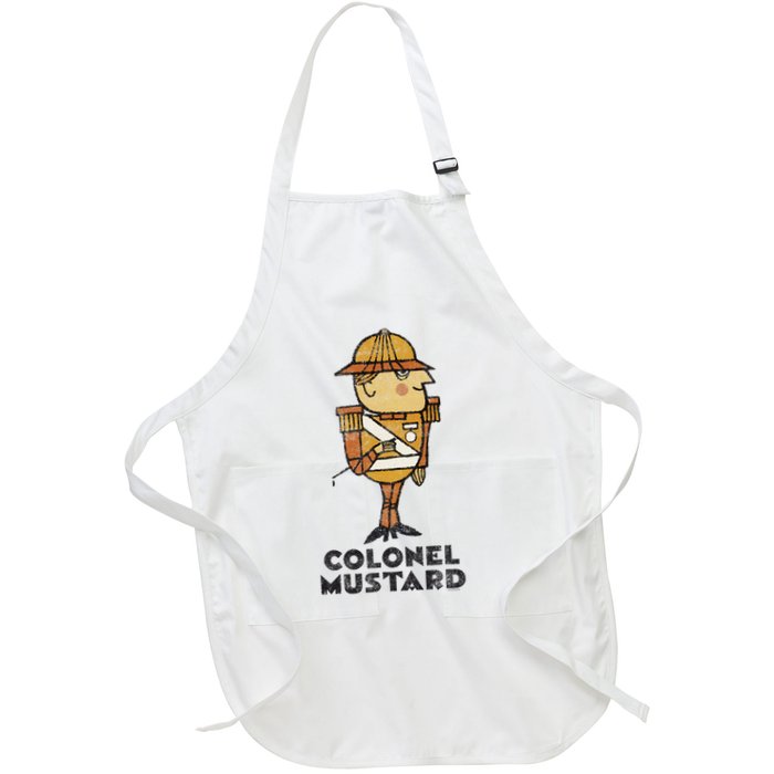 Clue Colonel Mustard Retro Poster Apron