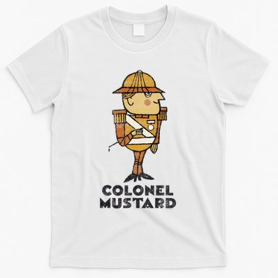 Clue Colonel Mustard Retro Poster T-Shirt