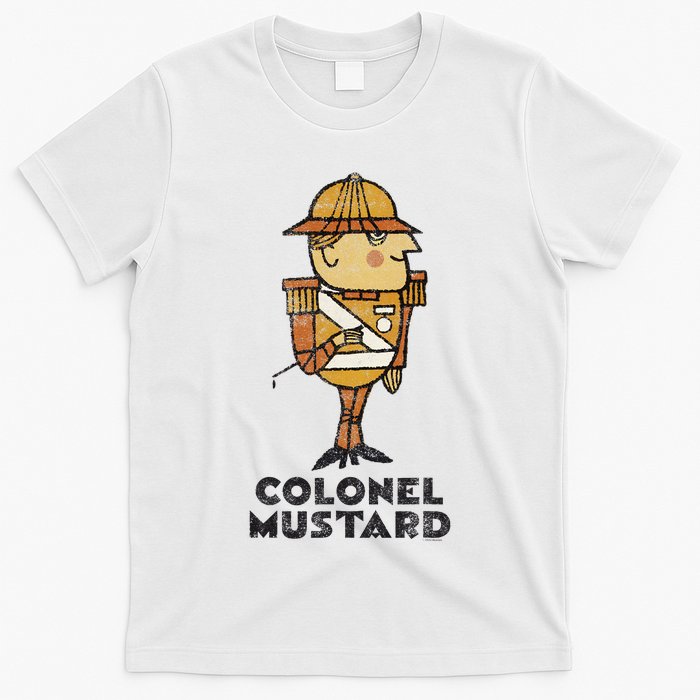 Clue Colonel Mustard Retro Poster T-Shirt