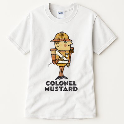 Clue Colonel Mustard Retro Poster Tall T-Shirt