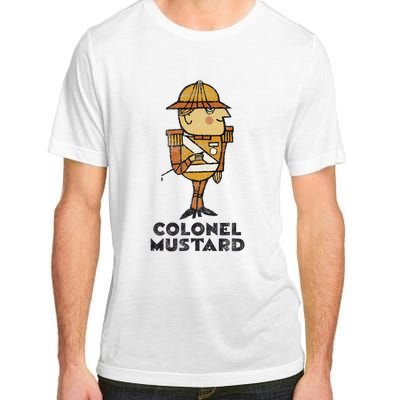 Clue Colonel Mustard Retro Poster Adult ChromaSoft Performance T-Shirt