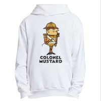 Clue Colonel Mustard Retro Poster Urban Pullover Hoodie