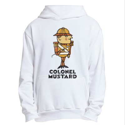 Clue Colonel Mustard Retro Poster Urban Pullover Hoodie