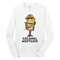 Clue Colonel Mustard Retro Poster Tall Long Sleeve T-Shirt