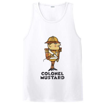 Clue Colonel Mustard Retro Poster PosiCharge Competitor Tank