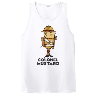 Clue Colonel Mustard Retro Poster PosiCharge Competitor Tank