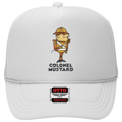 Clue Colonel Mustard Retro Poster Trucker Hat