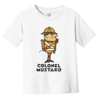 Clue Colonel Mustard Retro Poster Toddler T-Shirt