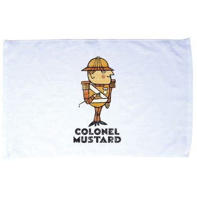 Clue Colonel Mustard Retro Poster Microfiber Hand Towel