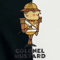 Clue Colonel Mustard Retro Poster Infant Baby Jersey Bodysuit