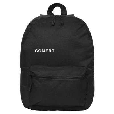 Comfrt Cosy Minimalist Design 16 in Basic Backpack
