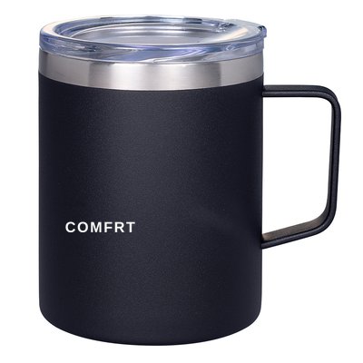 Comfrt Cosy Minimalist Design 12oz Stainless Steel Coffee Mug