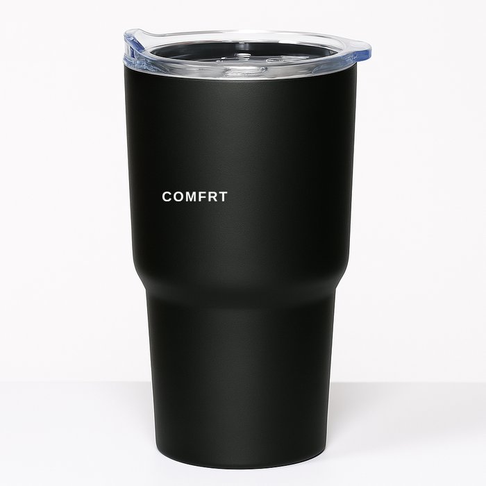 Comfrt Cosy Minimalist Design Tumbler