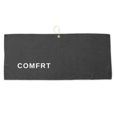 Comfrt Cosy Minimalist Design Large Microfiber Waffle Golf Towel