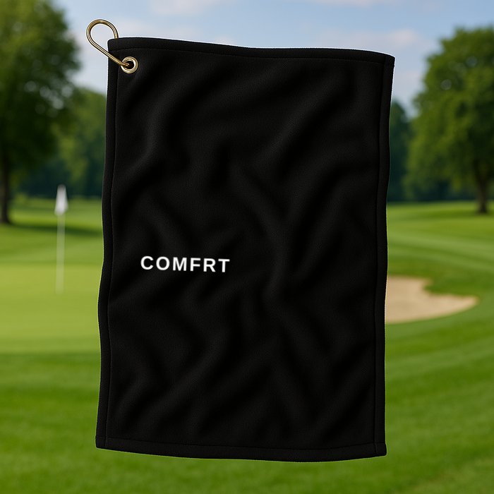 Comfrt Cosy Minimalist Design Golf Towel