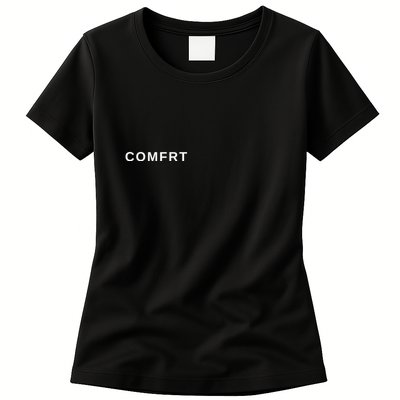 Comfrt Cosy Minimalist Design Womens T-Shirt