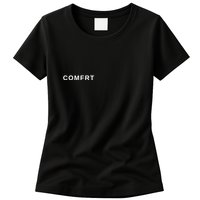 Comfrt Cosy Minimalist Design Womens T-Shirt