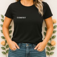 Comfrt Cosy Minimalist Design Womens T-Shirt