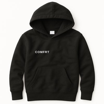 Comfrt Cosy Minimalist Design Kids Hoodie