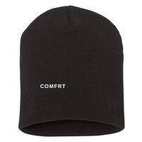 Comfrt Cosy Minimalist Design Short Acrylic Beanie